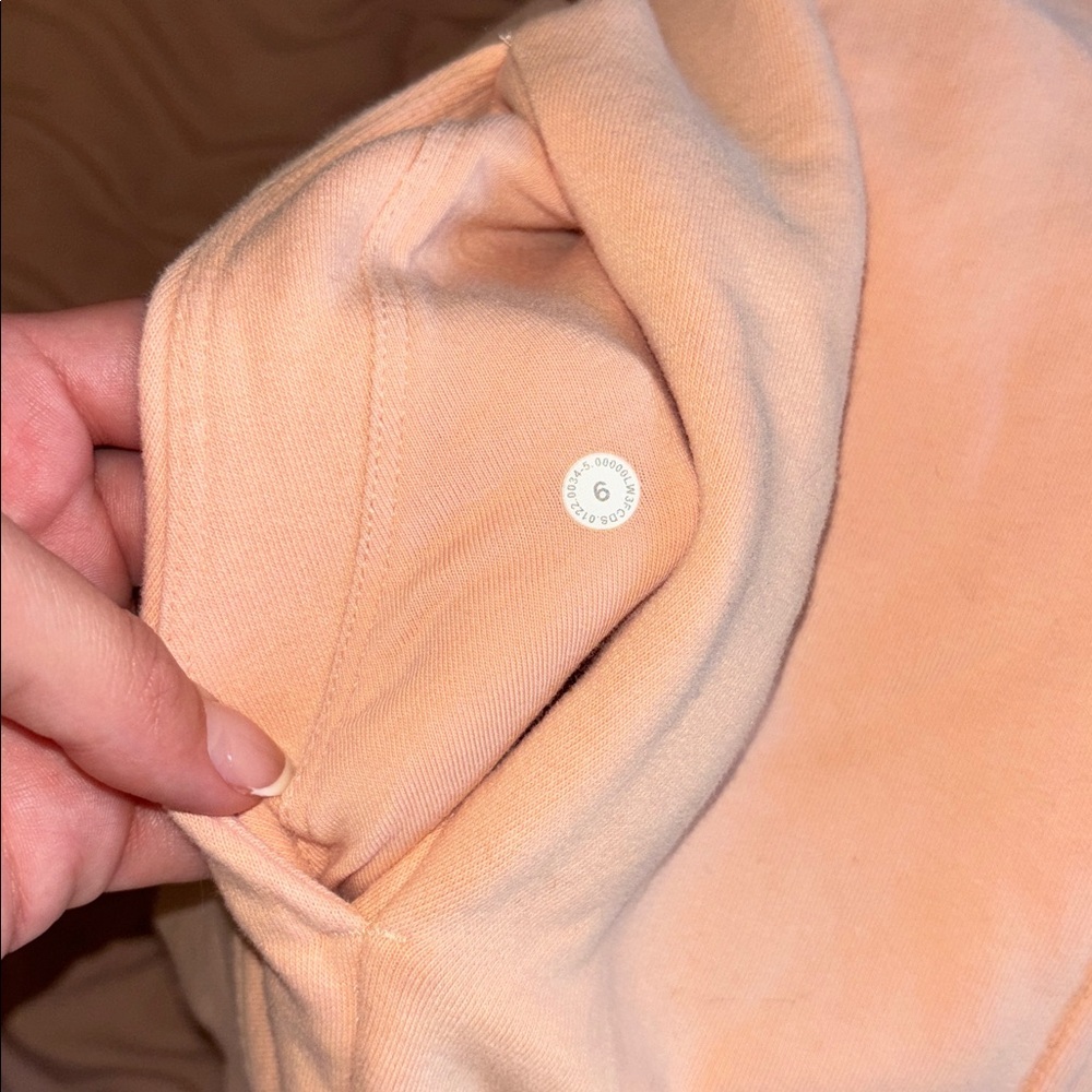 Lululemon Lonugeful Hoodie in Peach Satin - Picture 8 of 8